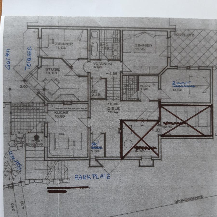 Ferienwohnung Eva 란켄펠트 외부 사진